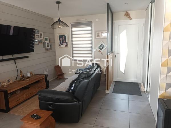 Maison T4 plain-pied avec garage et piscine