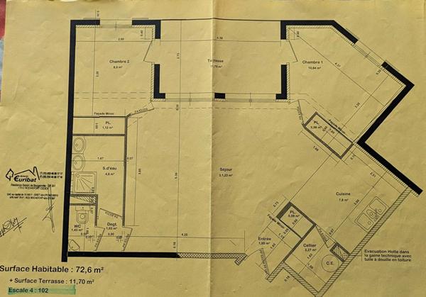 Appartement 3 pièces à vendre Rochefort - 17300 / Réf: 3313