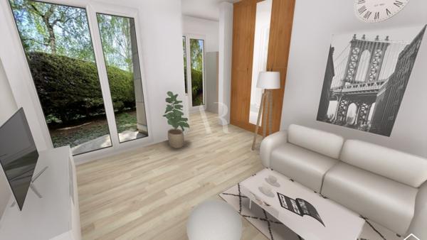 Le Perreux-sur-Marne (94170) Studio avec jardinet privatif et grande cave