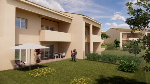 A Vendre Programme neuf-LE HAMEAU D'AGHJA ROSSA - VESCOVATO