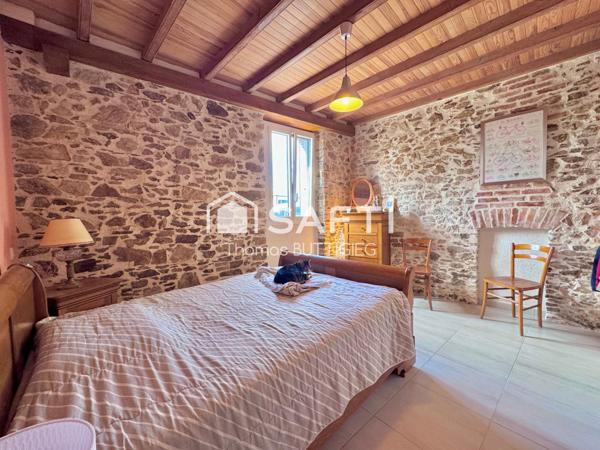 Belle maison, jardin paysagé, garage et dépendance.