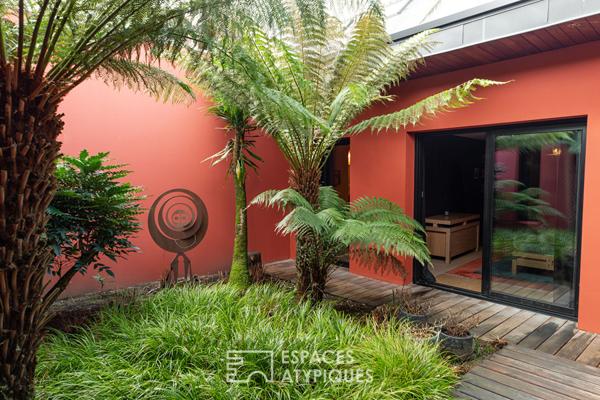 Maison d’exception avec jardin intimiste au coeur de Landerneau