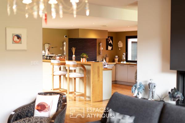 Maison d’exception avec jardin intimiste au coeur de Landerneau