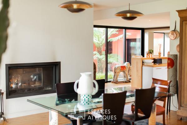 Maison d’exception avec jardin intimiste au coeur de Landerneau