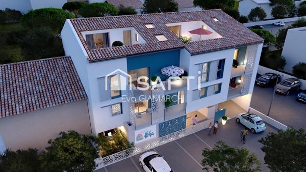 Magnifique T3 neuf à 150m de la plage