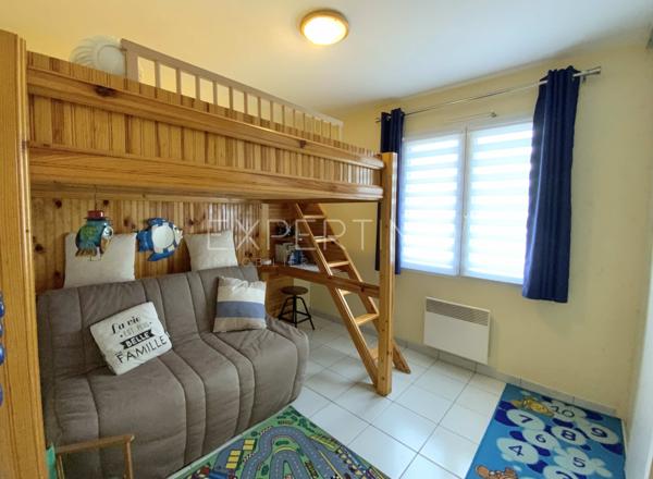 Jard-sur-Mer, Maison T4 de 85 m², 3 chambres dont deux de plain-pied - Terrain clôturé et sans vis-à-vis de 49