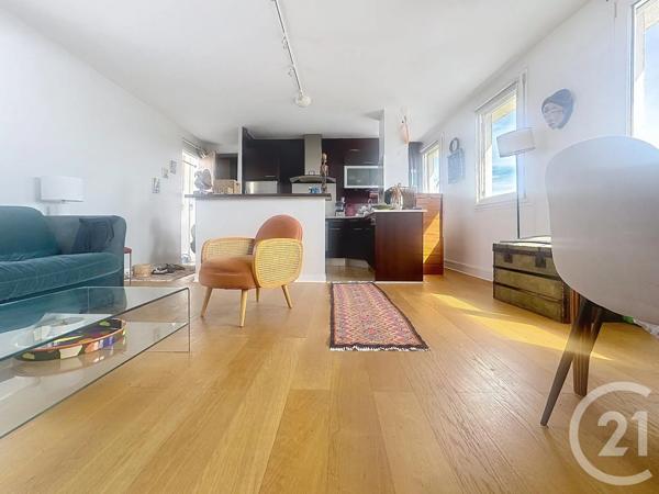 Appartement F2 à vendre  2 pièces - 59,80 m 2   PARIS  - 75020