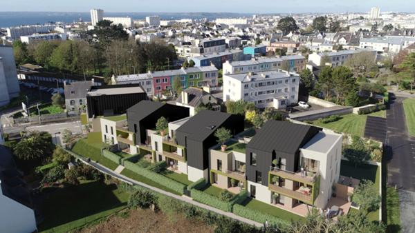 Dpt Finistère (29), à vendre BREST St Marc Appartement STUDIO 30.30m² Balcon