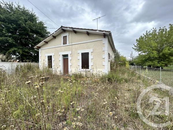 Maison à vendre  4 pièces - 74,19 m2 LES EGLISOTTES ET CHALAURES - 33