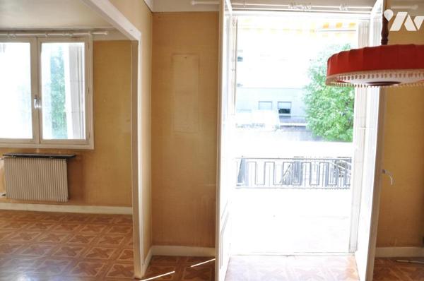 TARBES APPARTEMENT T3  de  52  m2 avec un balcon, CELLIER ET GARAGE