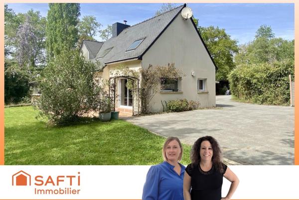 Maison familiale avec atelier indépendant