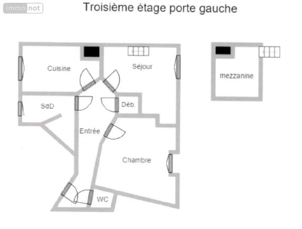 Location - Appartement Reims 51100 2 pièces 42 m 2