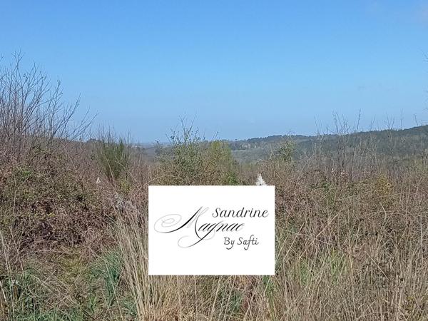 terrain constructible de 6550m² avec vue