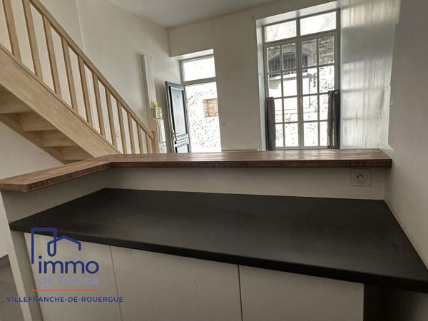 APPARTEMENT  T2 duplex VILLEFRANCHE DE ROUERGUE - 2 pièce(s) - 38.45 m2