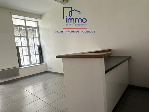 APPARTEMENT  T2 duplex VILLEFRANCHE DE ROUERGUE - 2 pièce(s) - 38.45 m2