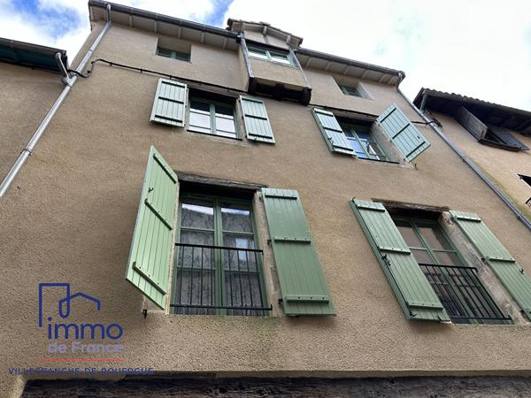 APPARTEMENT  T2 duplex VILLEFRANCHE DE ROUERGUE - 2 pièce(s) - 38.45 m2