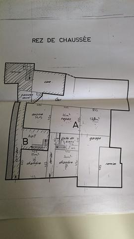 Distroff (57925) F4 + DE 113m² A RENOVER // 3CH // JARDIN // GARAGE // GRANGE// GROS POTENTIEL A SAISIR