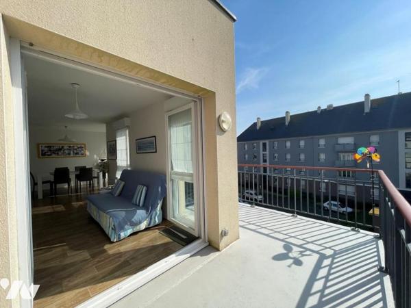 SAINT MALO - Port Malo - Appartement T2 de 52.21m² au 3ème étage avec ascenseur - Garage fermé