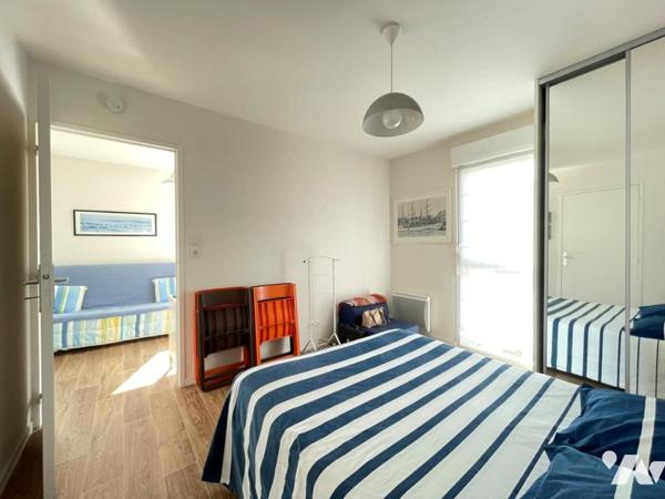 SAINT MALO - Port Malo - Appartement T2 de 52.21m² au 3ème étage avec ascenseur - Garage fermé