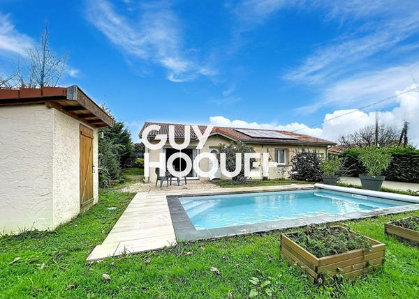 Villa Plain Pied 3 Chs + Garage + Carport et Terrain de 740 m² environ - 69840 JULIENAS