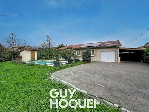 Villa Plain Pied 3 Chs + Garage + Carport et Terrain de 740 m² environ - 69840 JULIENAS