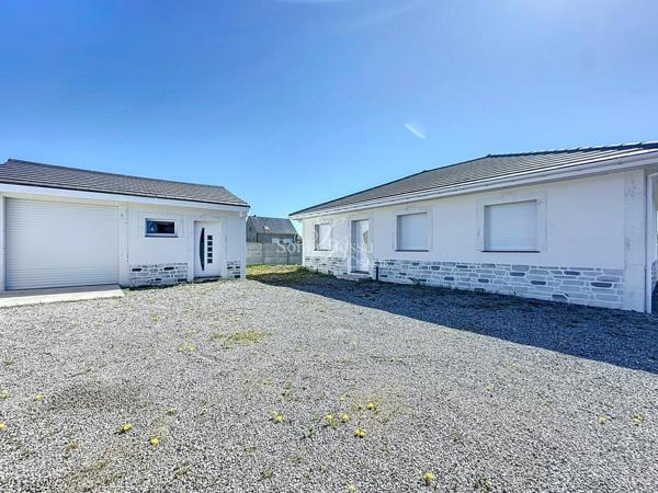 MAISON INDIVIDUELLE TYPE PLAIN PIED 3 CHAMBRES GARAGE JARDIN