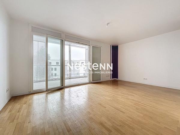 ISSY LES MOULINEAUX - FORT D'ISSY - Vente Appartement 3 pièces de 59,10 m² avec grand balcon de 11 m²