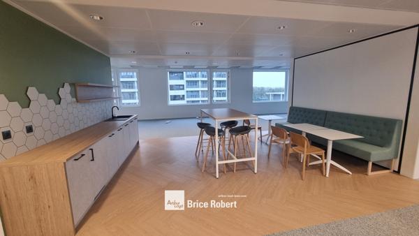 Bureaux à louer Lyon 2ème Confluence dans immeuble neuf et modulable