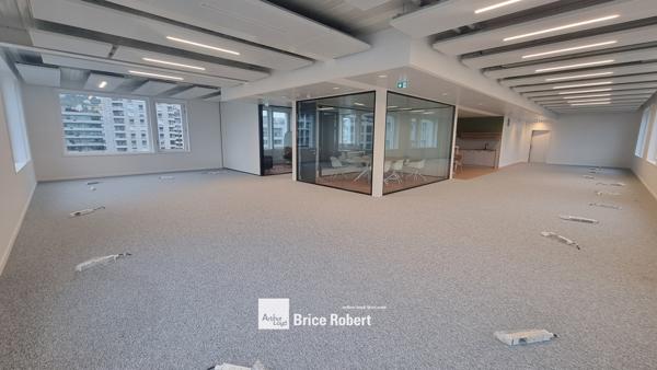 Bureaux à louer Lyon 2ème Confluence dans immeuble neuf et modulable