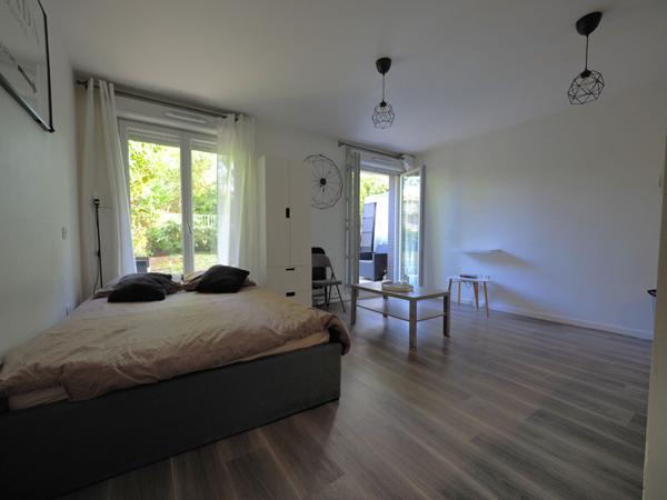 EXCLUSIVITÉ Studio meublé avec jardin à Romainville