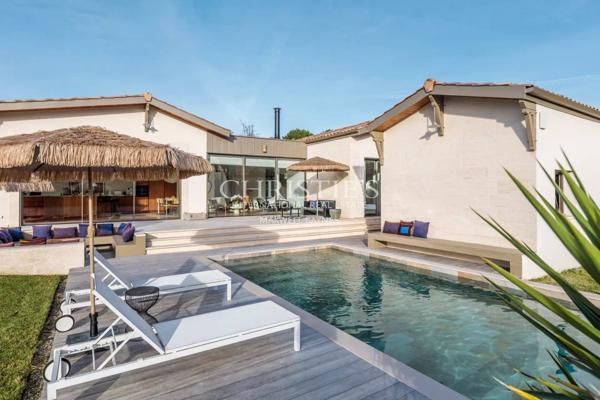 Maison d’exception plain-pied, centre-ville de Gradignan