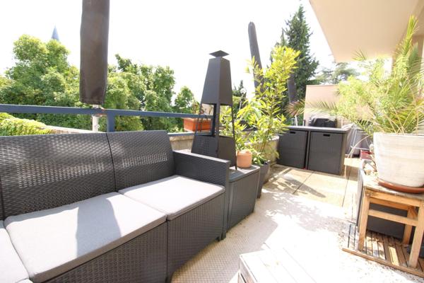 Centre ville, 3ch,  avec terrasse sans vis-à-vis