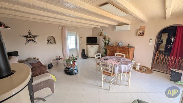 Maison à vendre L Aiguillon Sur Mer - 6 pièces, 111m² avec 4 chambre(s) à 264 000€ - L'Aiguillon la Presqu'Ile  - Agent Co David Billaud