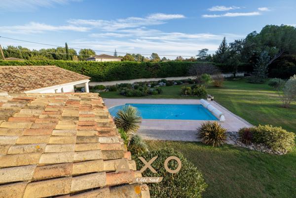 SAINT-CANNAT- MAISON - T6 - 210 M2 - PISCINE - POOL HOUSE - TERRAIN 5 500 M2 - DOUBLE GARAGE - 1 295 000