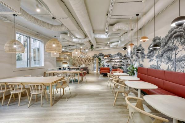Place Victor Hugo à Courbevoie, des plateaux de bureaux lumineux avec espace extérieur