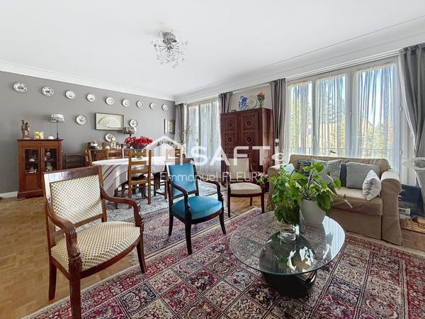 Quartier St Félix-Rond Point de Rennes, 3 chambres 109 M2 avec double garage et caves