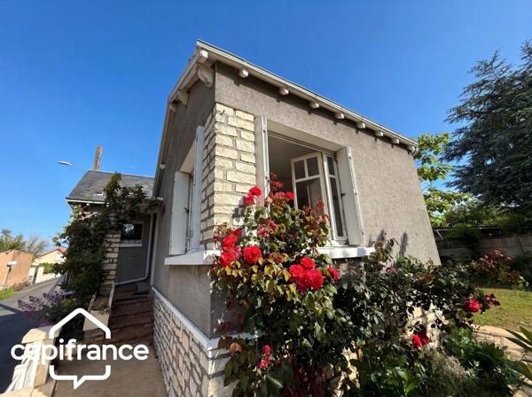 Thouars (79) Maison à rénover 68 m² – 2 chambres + bureau – jardin clos 305 m² – garage – cave