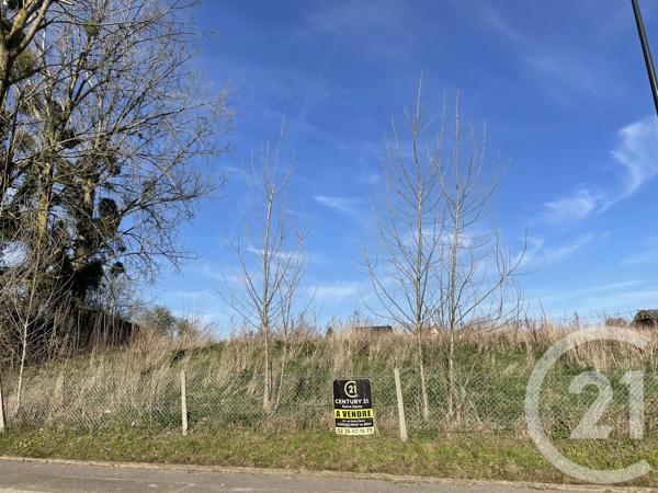 Terrain à vendre  824 m 2   VILLERS SUR LE ROULE  - 27