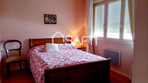 Maison T6 de 205m² 4 chambres et son balcon traversant avec vue sur le Cagire, son jardin de 675m², garage de 18m²