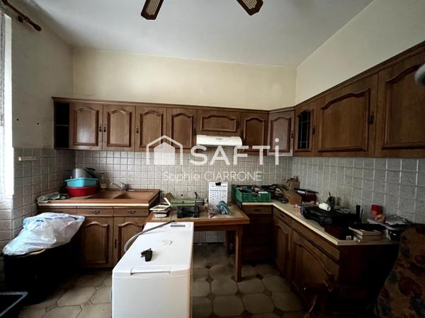 À VENDRE – Maison 95 m² sur 11 ares de terrain – Fort potentiel !