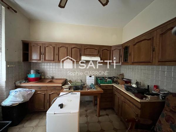 À VENDRE – Maison 95 m² sur 11 ares de terrain – Fort potentiel !