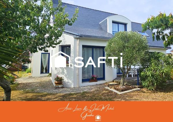 Contemporaine de qualité – Vie de plain-pied proche bourg de Locmariaquer