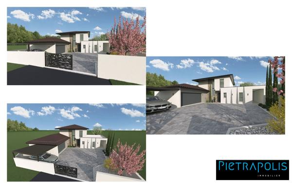 Magnifique Terrain plat de 821m2 viabilisé au centre de Genas !