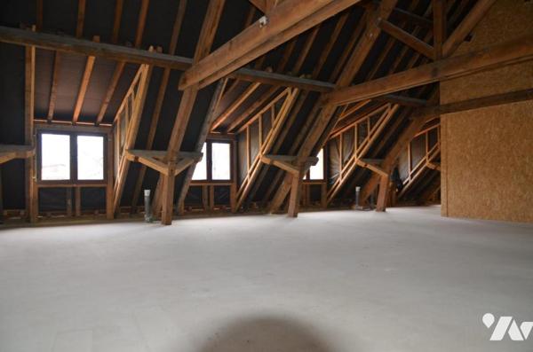 Plateaux bruts au sein d'une résidence entièrement rénovée, vue Mont-Blanc