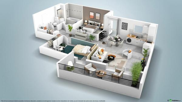 Appartement à vendre    3 pièces •    Roquebrune-Cap-Martin