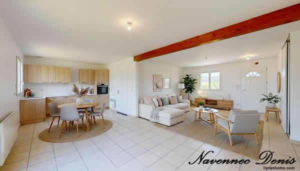 Maison de 2009 de plain-pied avec combles aménageables - 3 chambres - 169 000€