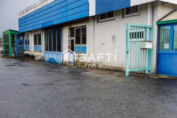 Batiment industriel à fort potentiel!