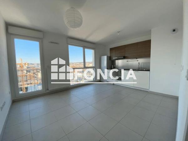 Location Appartement 2 pièces 42.31 m² - ZAC CITE DE LA MEDITERRANNEE Marseille 13002