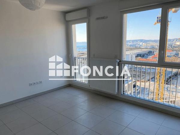Location Appartement 2 pièces 42.31 m² - ZAC CITE DE LA MEDITERRANNEE Marseille 13002