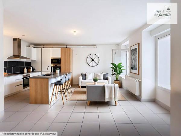 Lyon 3 - appartement T2 - Calme sur cour